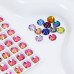 DZ 4041 10 mm  rivoli  shape crystal  flat back stone 